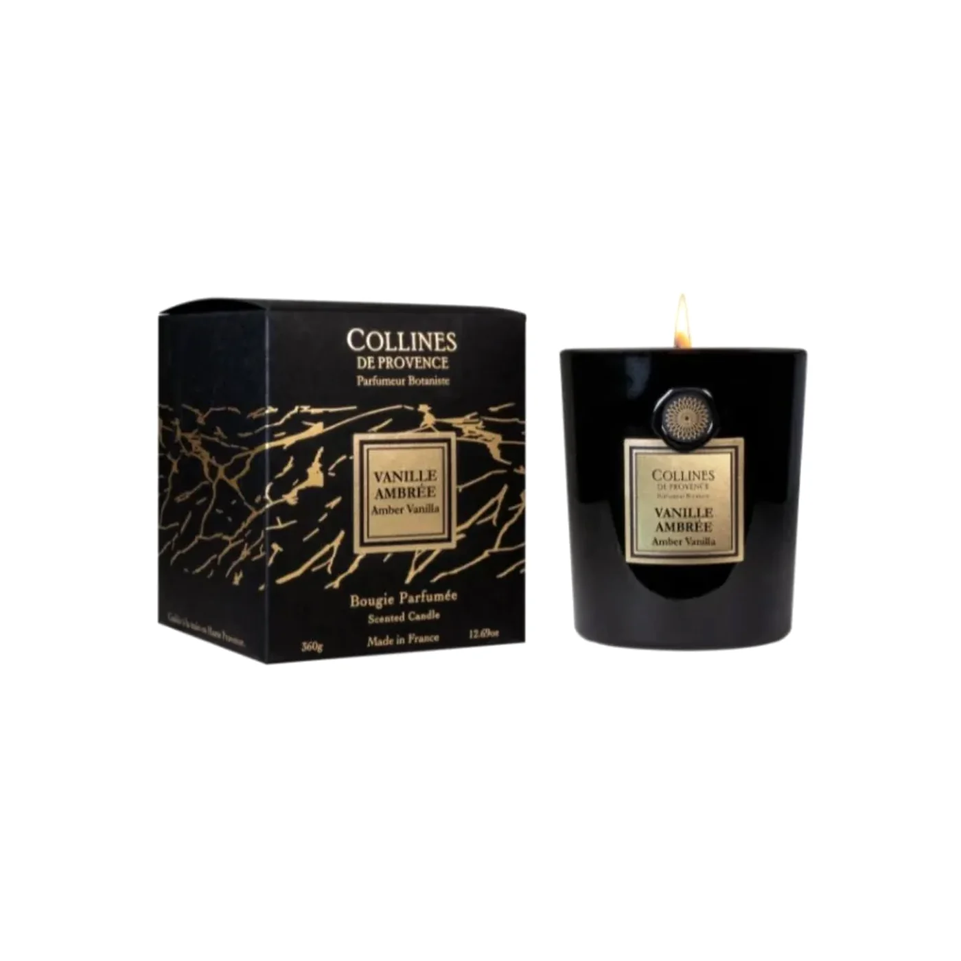 Bougie parfumée Vanille Ambrée