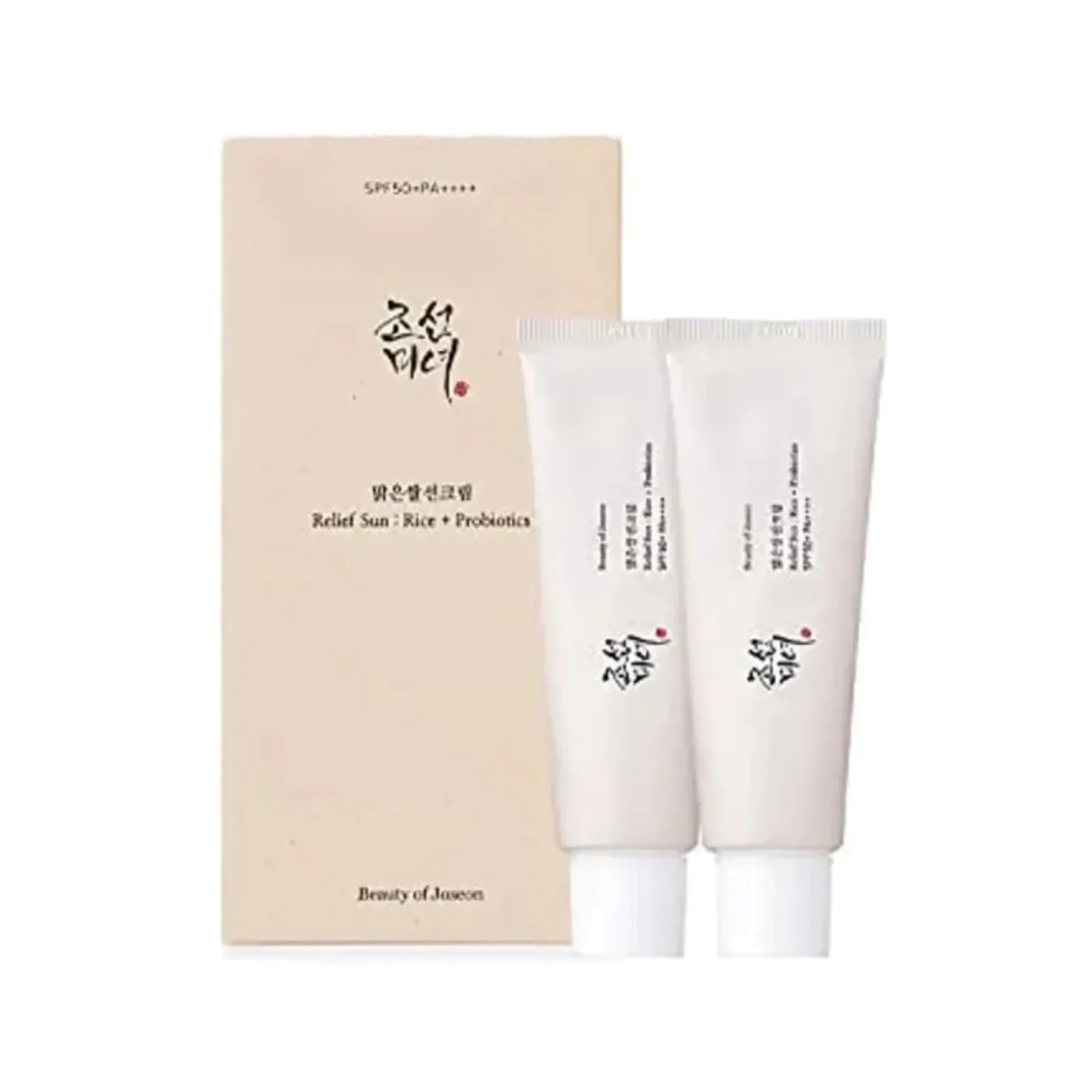 Relief Sun : Rice + Probiotics SPF50+ (lot de 2)