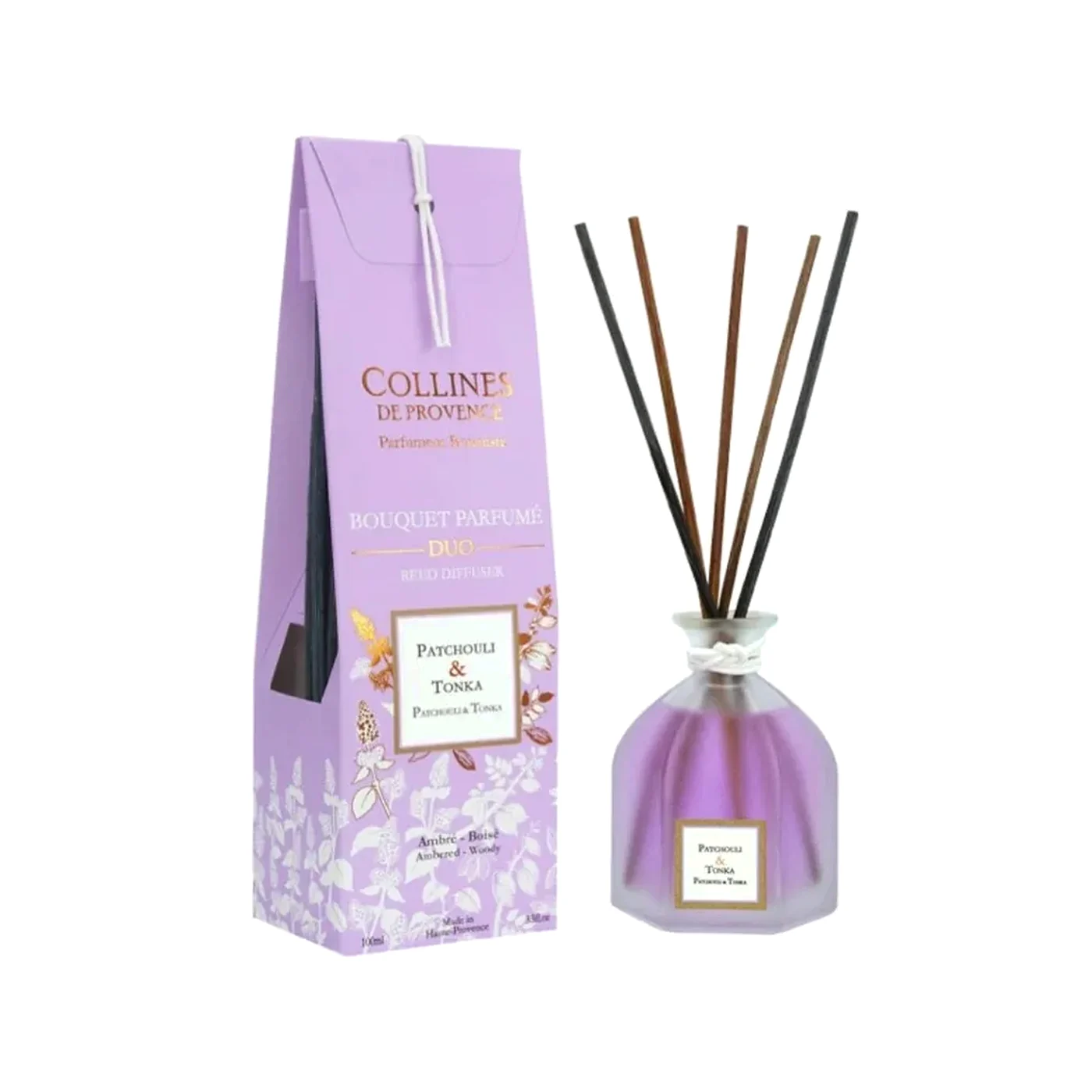 Diffuseur de parfum Patchouli & Tonka