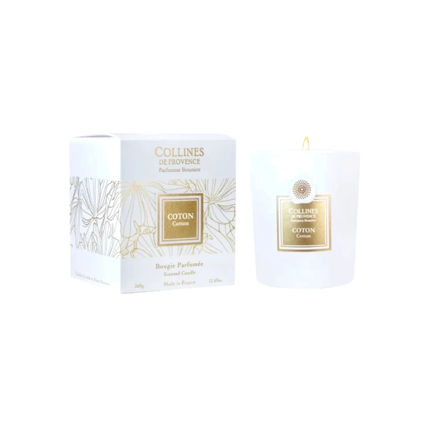 Bougie parfumée Coton